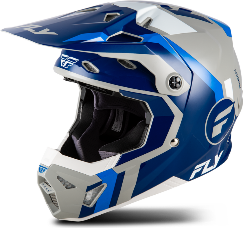 Crosshjelm FLY Racing Formula CP Seal V26 Marineblå/GråM