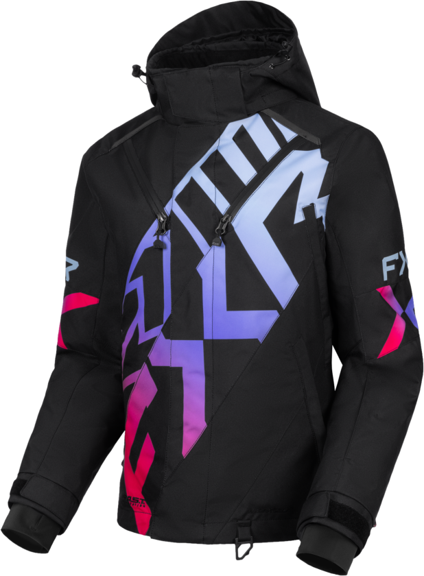 Vinterjakke FXR Cold Cross CX 26 Dame Svart/Skumring8