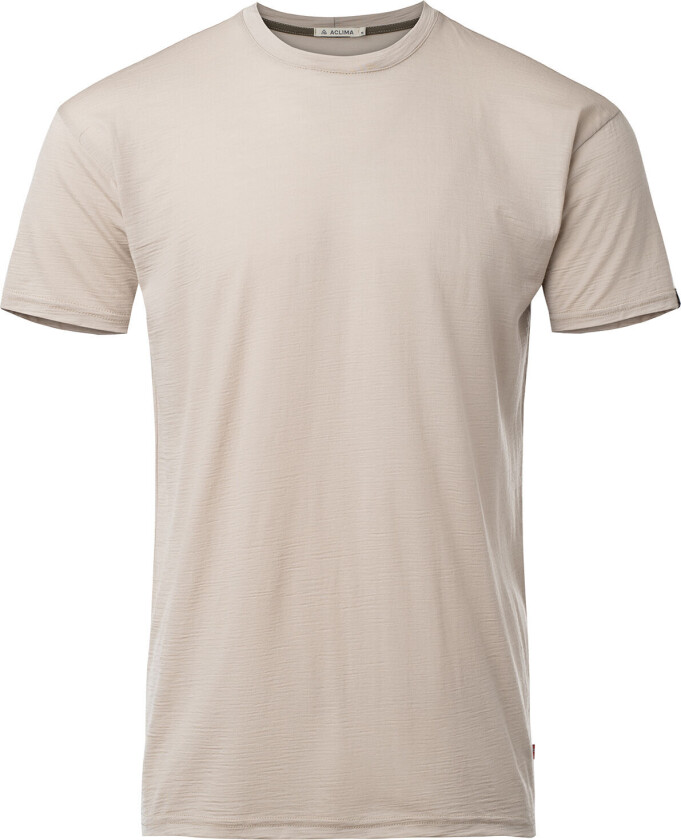 Men's LightWool 180 Classic Tee Simply Taupe M, Simply Taupe