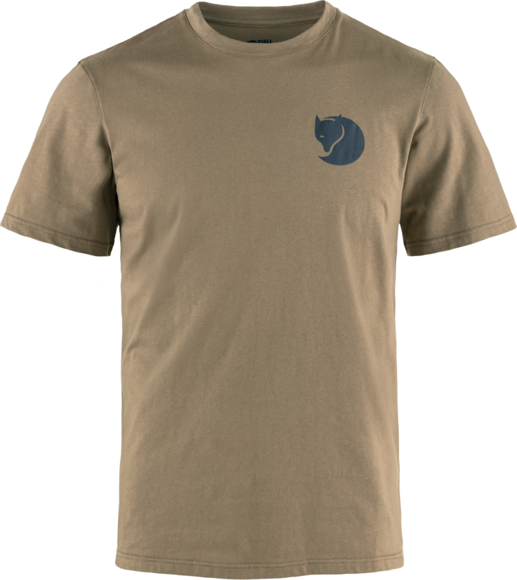 Men's Walk With Nature T-Shirt Suede Brown M, Suede Brown