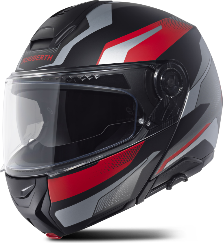 Åpningshjelm Schuberth Concept Matt rødXS