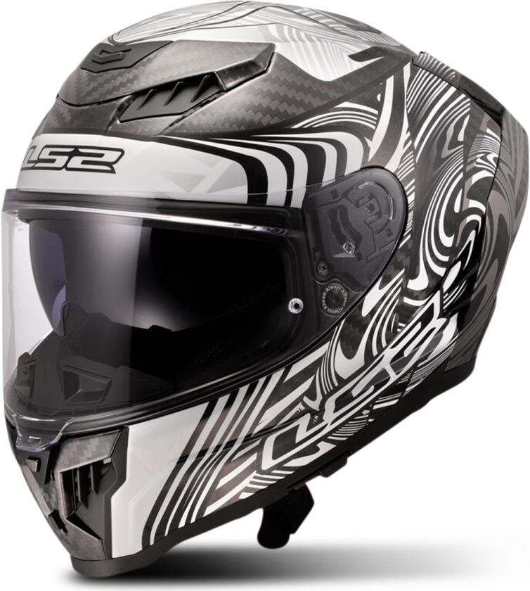 Helhjelm LS2 FF807 Dragon SilverM