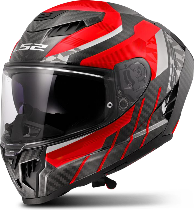 Helhjelm LS2 FF807 Dragon RødS