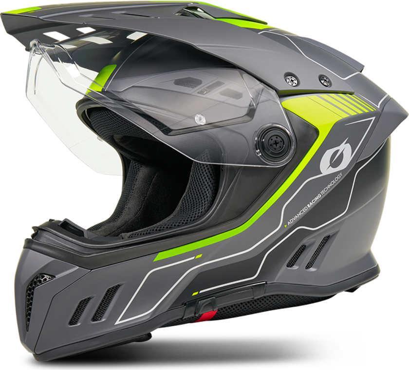 Adventurehjelm O'Neal Sierra Echo Svart/Neon/GulS