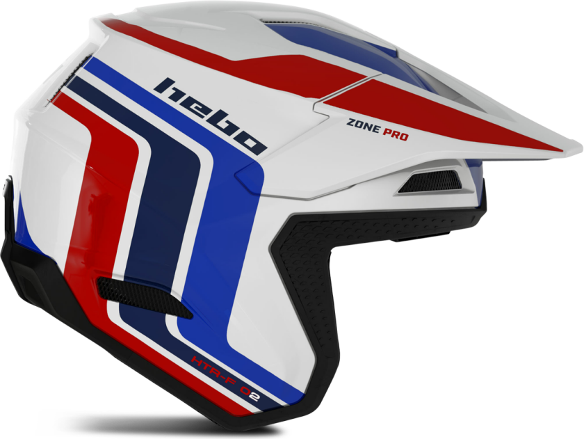 Trial-hjelm Hebo Zone Pro HvitL