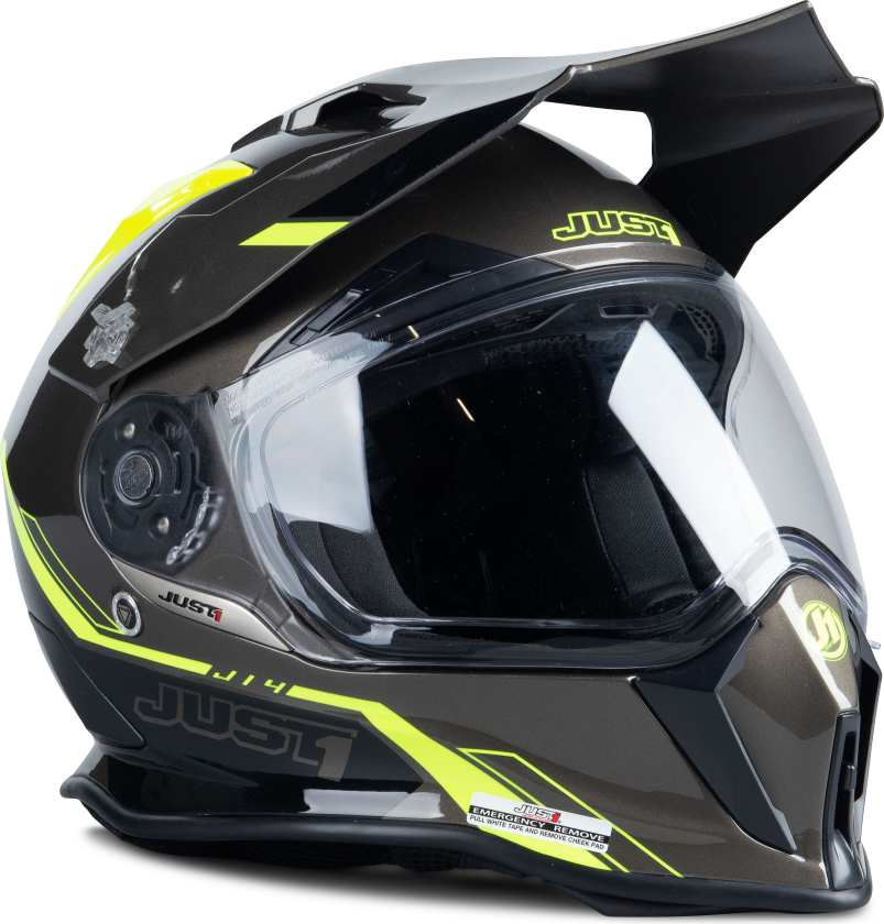 Adventurehjelm Just1 J14 Line GulXS