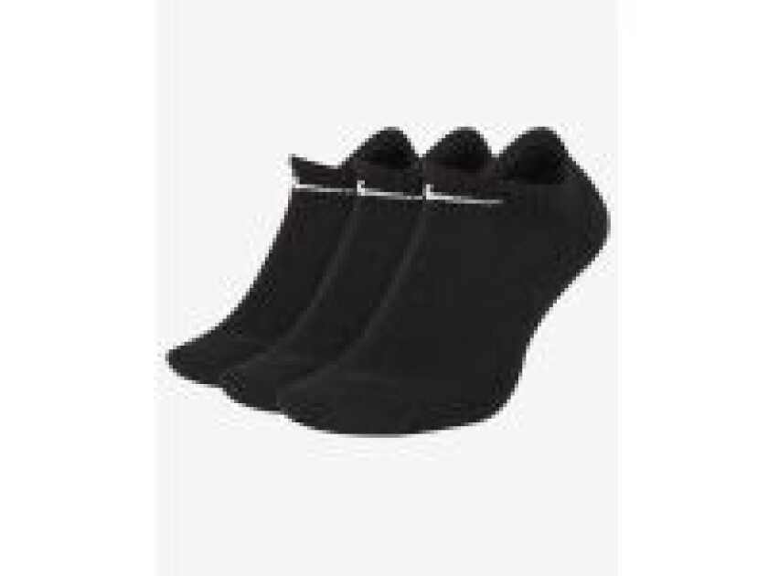Ankelsokker Nike Everyday Cushioned 3 par Svart
