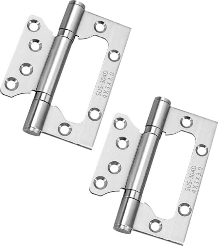 Bilde av 4x Hengsler i rustfritt stål, rektangulære bladhengsler DXGHC