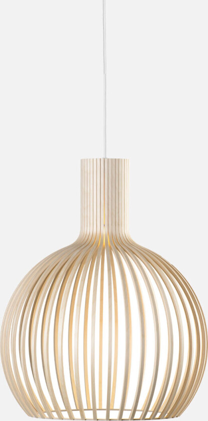 Octo 4241 Small taklampe 5 meter ledning Ø45 - bjørk