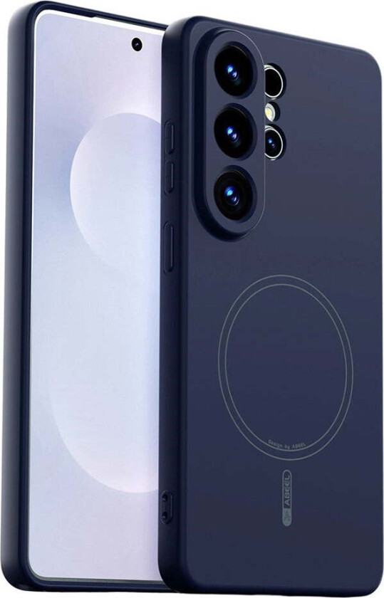 Samsung Galaxy S26 Ultra Silikon Deksel – MagSafe Kompatibel – Mørk Blå