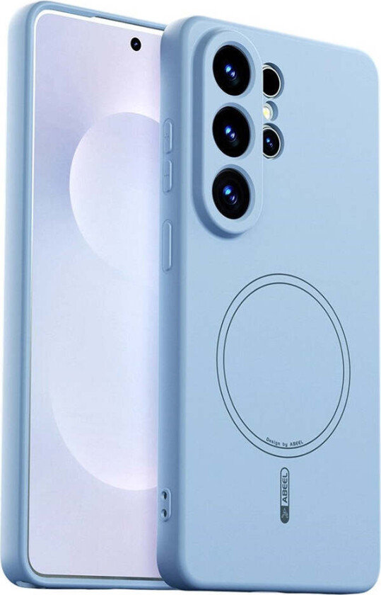 Samsung Galaxy S26 Ultra Silikon Deksel – MagSafe Kompatibel – Lys Blå