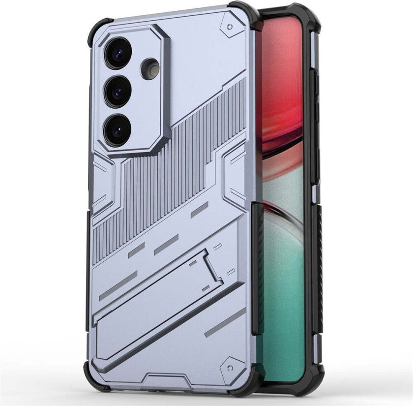 Samsung Galaxy S26 / S26 Pro EIDERWOOD Hybrid Håndverker Deksel m. Kickstand - Grå