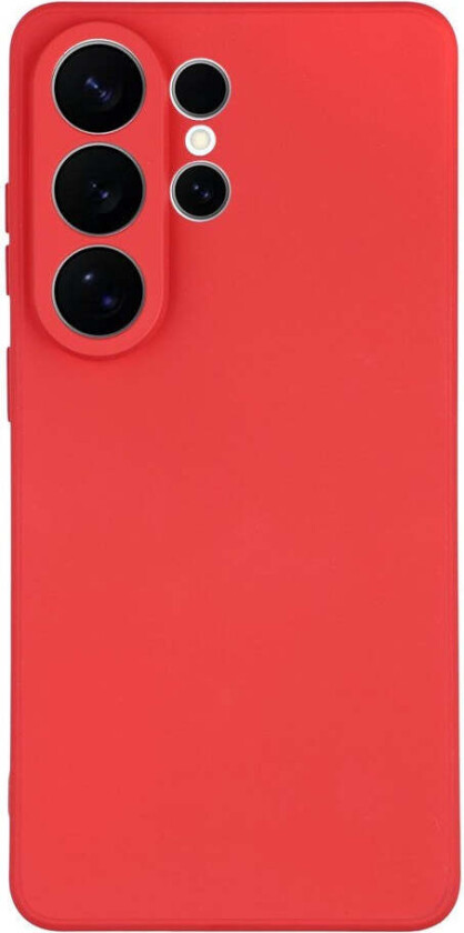 Samsung Galaxy S26 Ultra EIDERWOOD Fleksibelt Plast Deksel - Mørk Rød