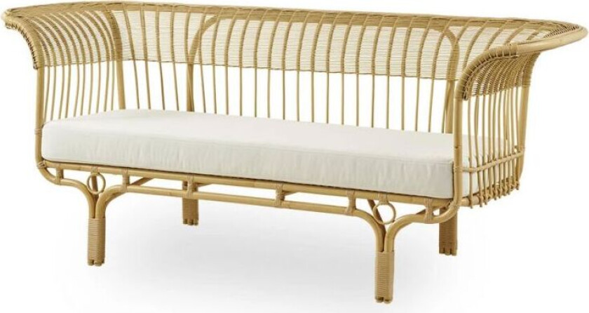 Sofa Belladonna Alu-Rattan Natur
