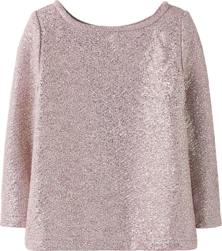 Genser - NmfDitsa - Mauve Mist m. Glitter - - 4 år (104) - Genser