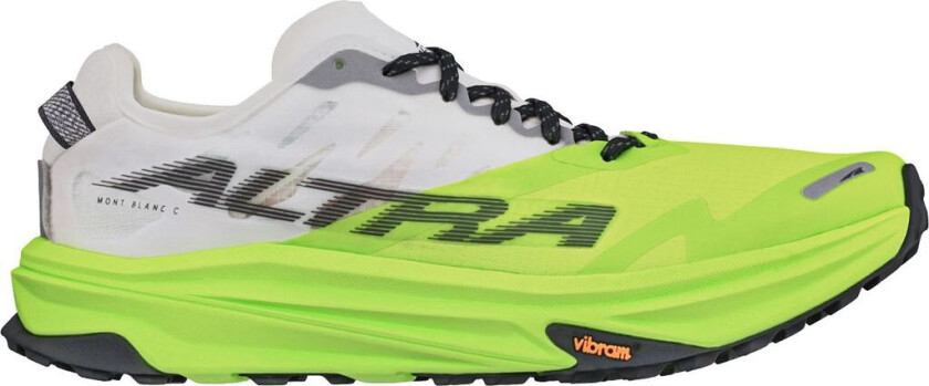 Mont Blanc Carbon Herre White/Lime 40