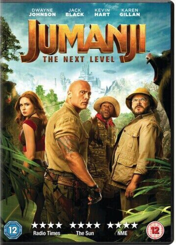 Bilde av Jumanji: The Next Level DVD (2020) Dwayne Johnson, Kasdan (DIR) Cert 12 Region 2