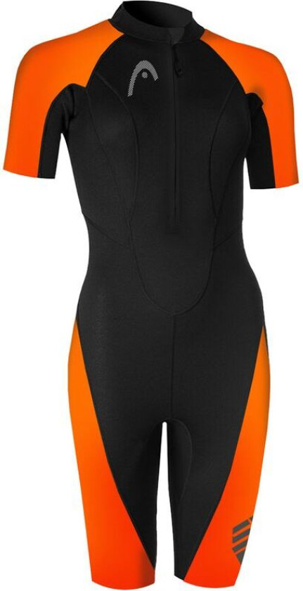 Head Swimrun Multix Shorty 2.5 W Våtdrakt Black/Orange, XL