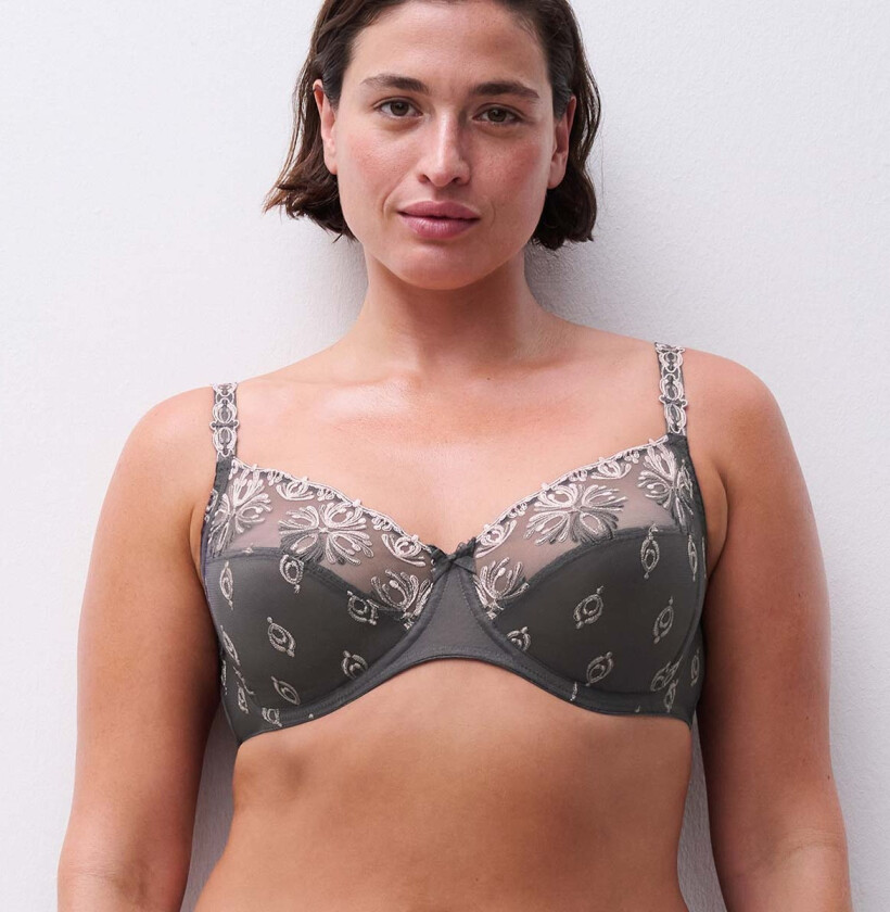 Champs Elysees BH med bøyle, grå, Størrelse: 85C, Kvinner