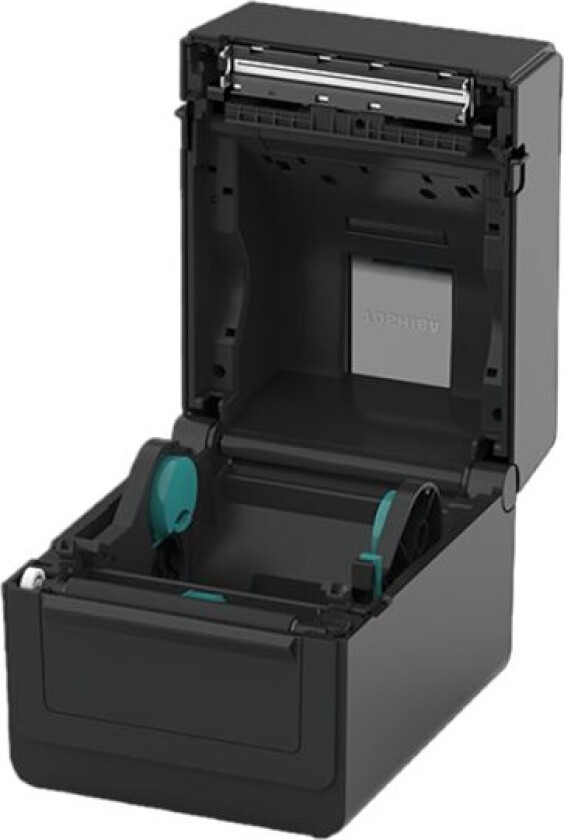 TEC BV420D - Etikettskriver - direktetermisk - Rull (10,2 cm) - 203 dpi - inntil 177.8 mm/sek - USB 2.0, LAN - kutter - svart