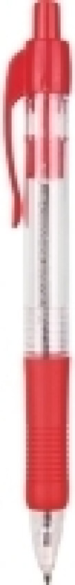 Ballpen Premium A+Easyclick, fin, rød