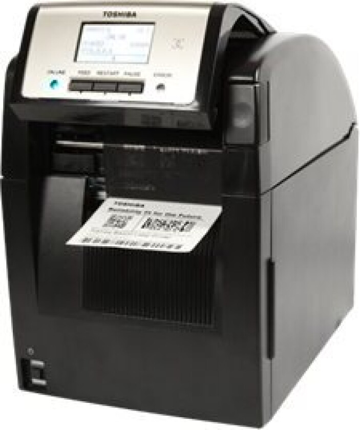 TEC BA420T-GS12-QM-S - Etikettskriver - direktetermisk - Rull (11,8 cm) - 203 dpi - inntil 203.2 mm/sek - USB 2.0, LAN, NFC, Bluetooth 2.1 EDR