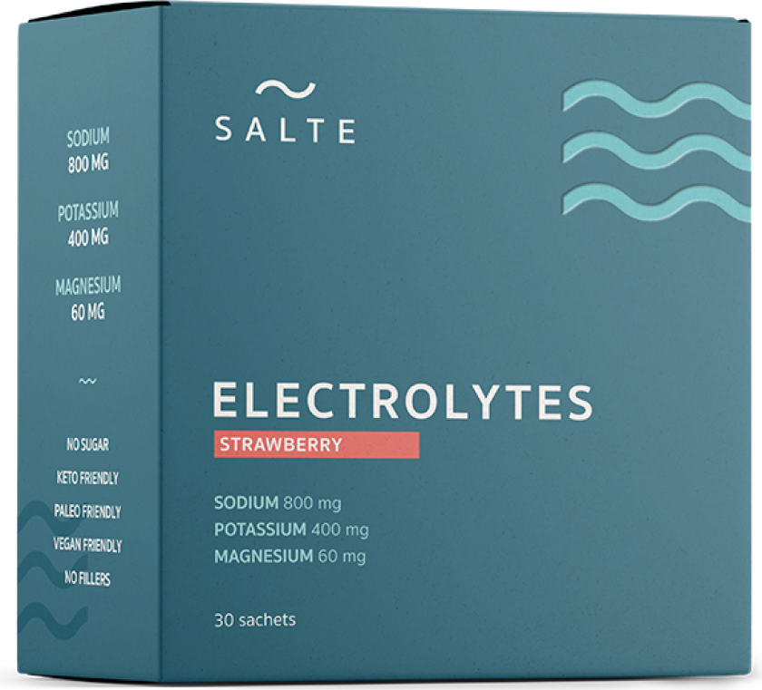 Elektrolyter Jordbær 30-pack