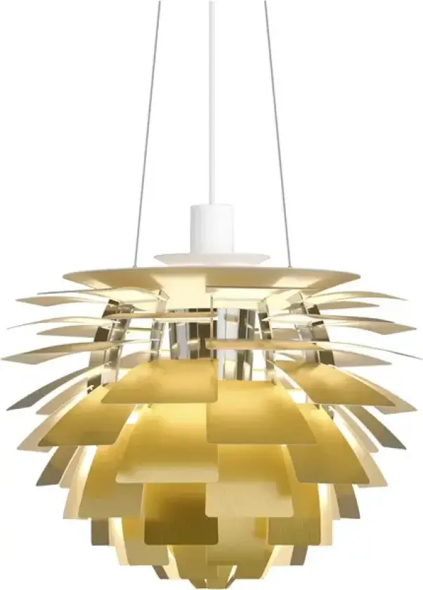 PH Artichoke Pendel Ø480 LED-Dali (DTW) Brass