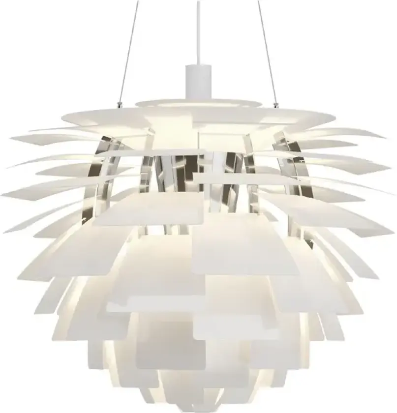 PH Artichoke Pendel Ø720 LED-Bluetooth 3000K (w/Internal Driver) White Louis P