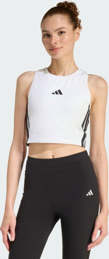 ESSENTIALS 3-STRIPES PADDED TANKTOPP