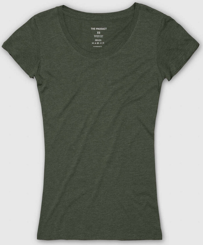 WMN T-SHIRT - M / 30 Green Melange