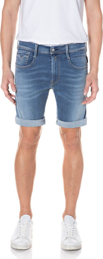 NEW ANBASS SHORT 661XR12 Mid Blue - 36W / Mid Blue