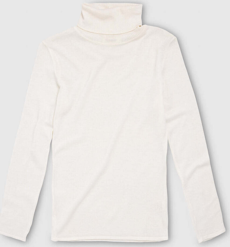 WMN MERINO POLO - XL / 11 Off White