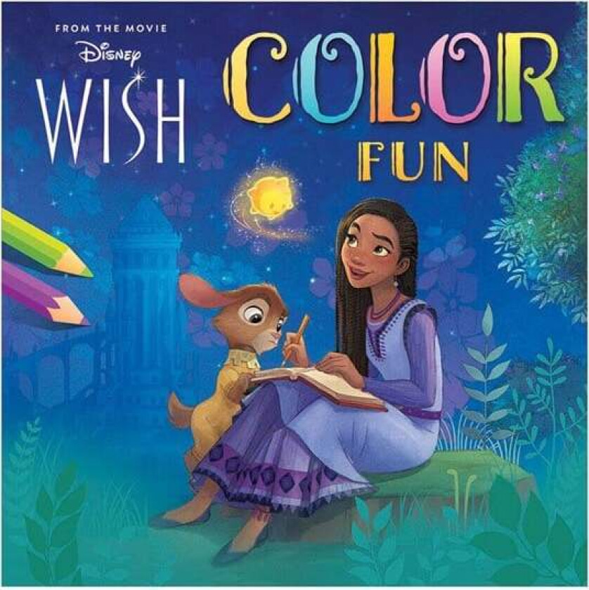 Disney Color Fun Wish Coloring Book