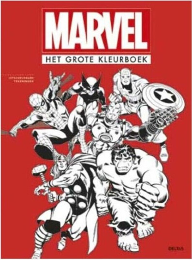 Marvel The Big Coloring Book