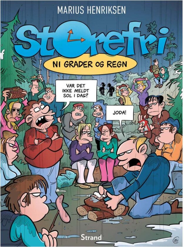 Ni grader og regn av Marius Henriksen
