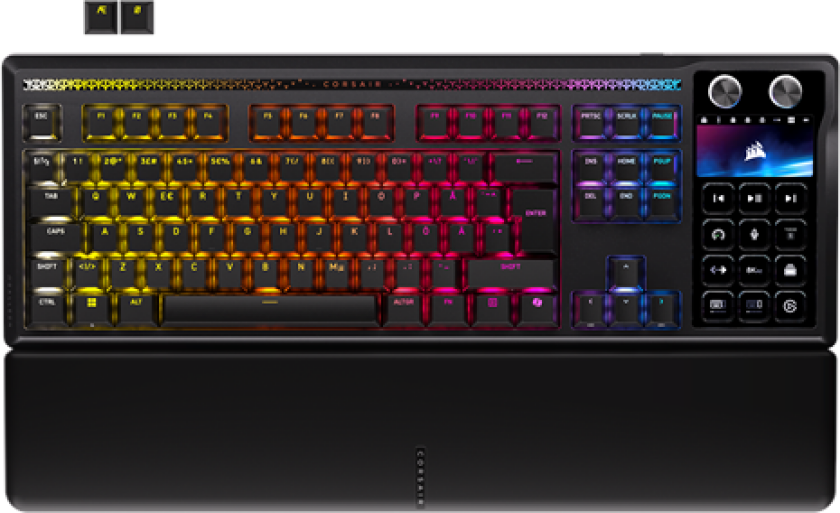 Bilde av GALLEON 100 SD Stream Deck-Integrated Mechanical - Gamingtastatur - Nordisk - Svart