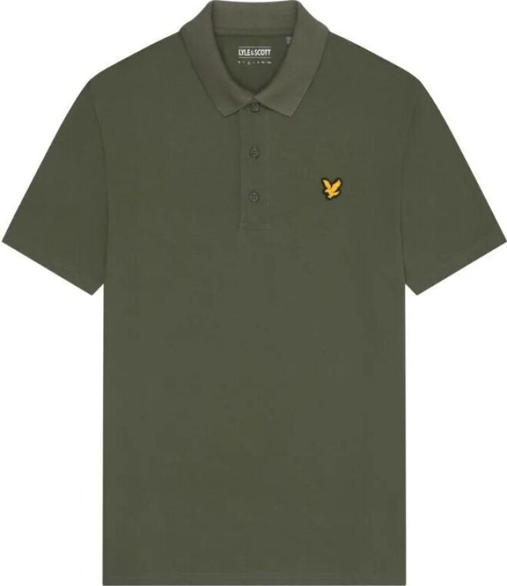 Lyle & Scott Sport Ss Pique Herre Grønn Xl