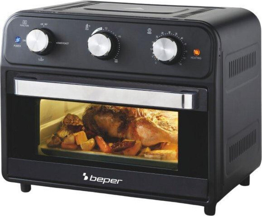 P101FRI024 Multifunksjons Airfryer - 24L, 4 funksjoner - Svart