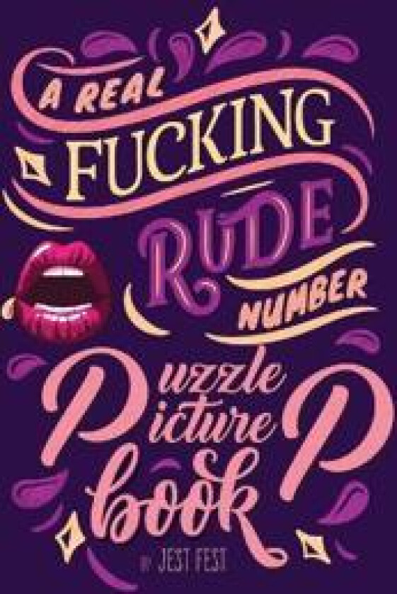 A Real Fucking Rude Number Puzzle Picture Book