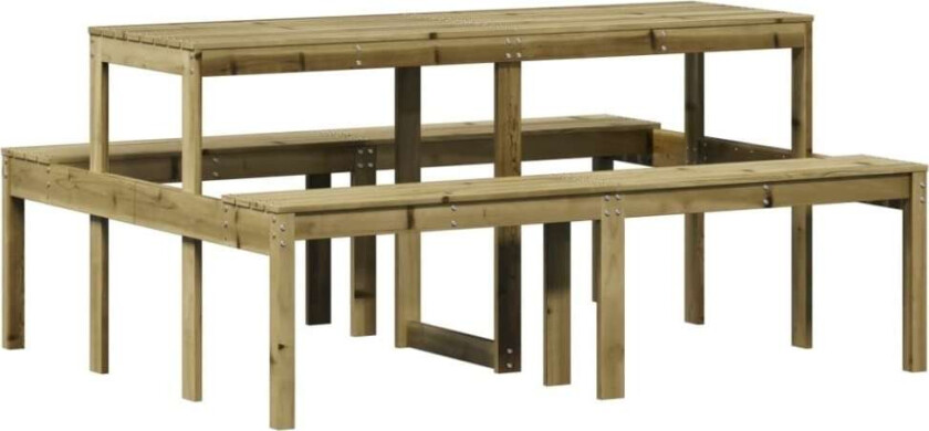 Bilde av Piknikbord 160x134x75 cm impregnert furu