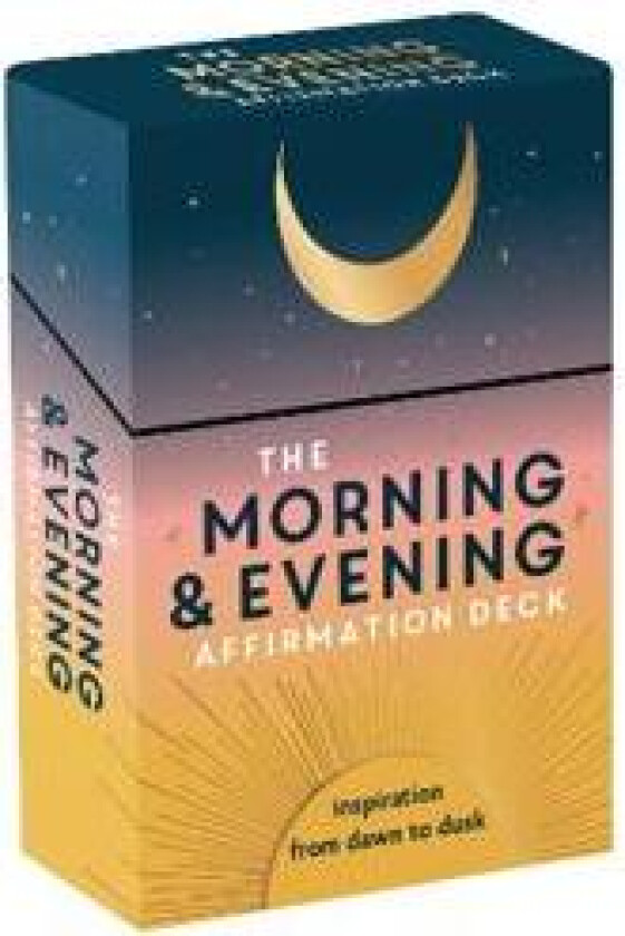 The Morning & Evening Affirmation Deck