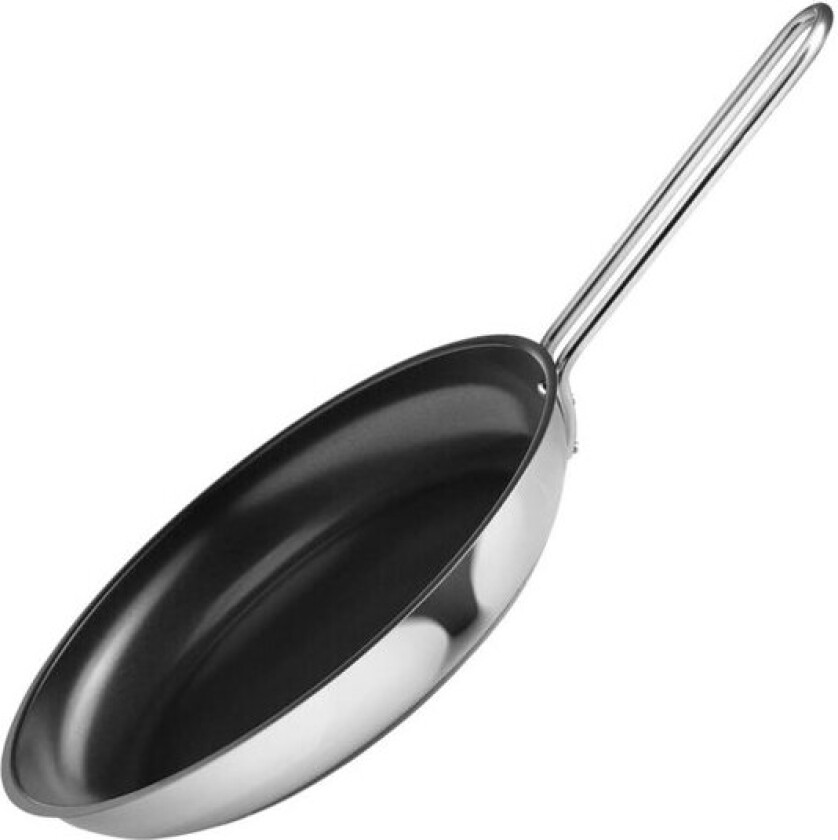 Stainless Steel stekepanne 32 cm keramiske Slip-Let® belegget