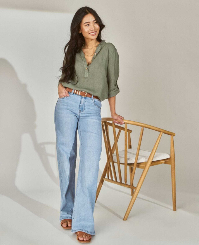 Jeans Nicoline 1016, 24/30, Jeans Blå 24/30