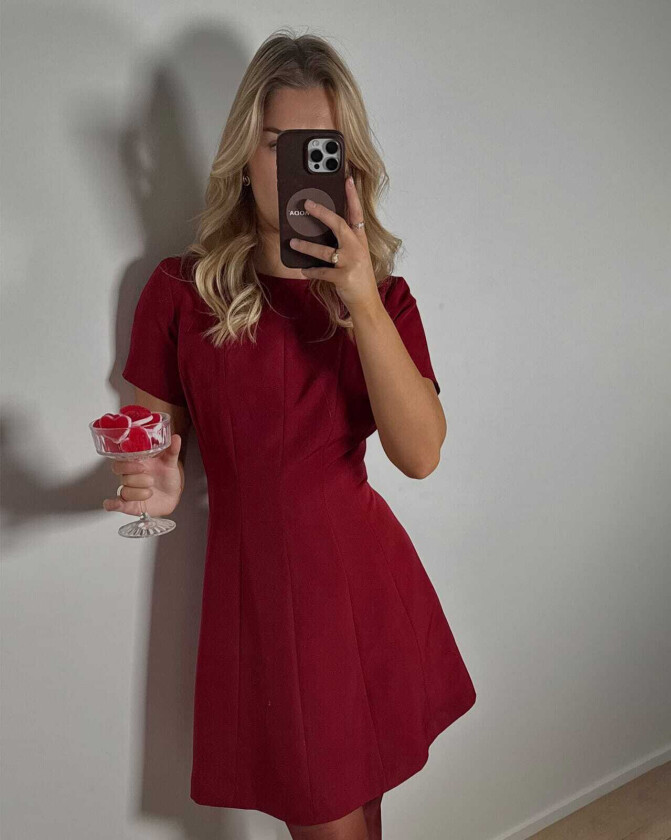 Kjole Irie SS, XL, Kjole Burgunder XL