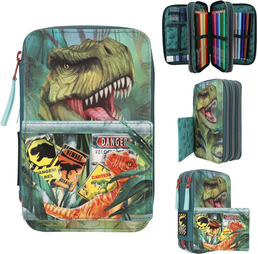- Triple Pencil Case danger ( 0411757 )