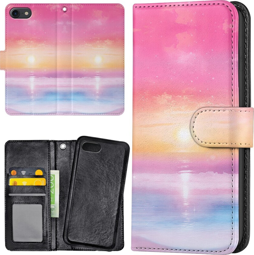 iPhone 7/8 Plus - Lommebok Deksel Sunset