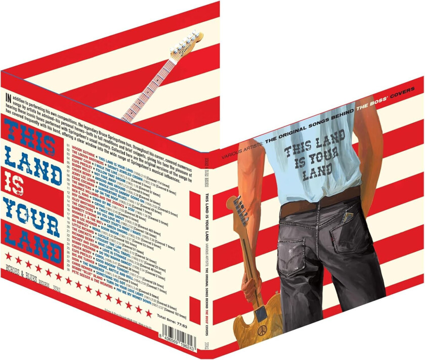 Bruce Springsteen Tribute This Land Is Your Land: The Original Songs Behind The Boss' Covers CD