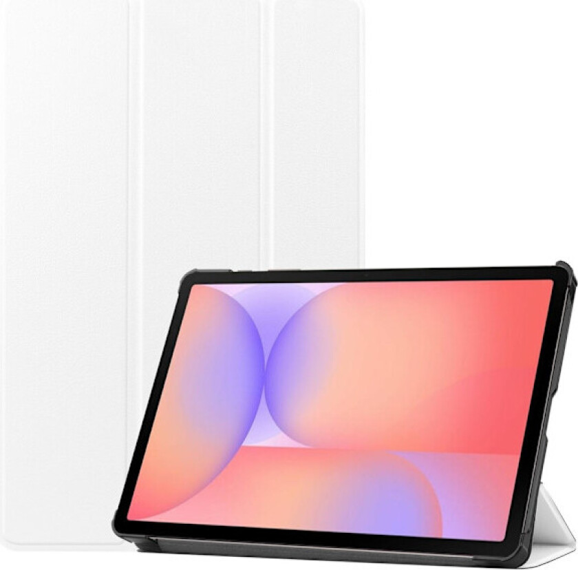 For Samsung Galaxy Tab S10 Lite / S10 FE / S9 FE Deksel med Stativ - Hvit
