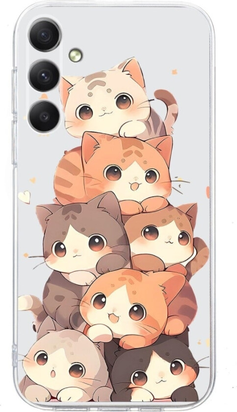 Vibe Samsung Galaxy A54 deksel - Flere Kattunger